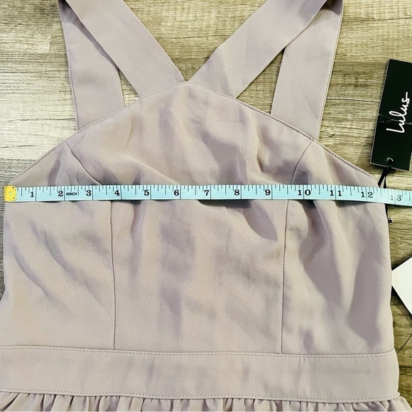 Lulu’s Mauve Maxi Dress XS X-Small NWT NEW! - Picture 9 of 9
